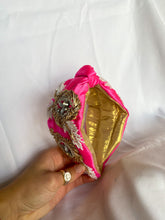 Load image into Gallery viewer, Hot Pink Beaded Headband