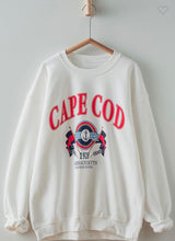 Load image into Gallery viewer, WHITE CAPE COD CREWNECK
