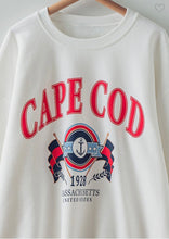 Load image into Gallery viewer, WHITE CAPE COD CREWNECK