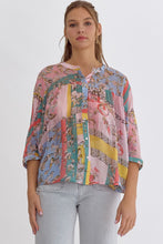 Load image into Gallery viewer, Pink Floral Top