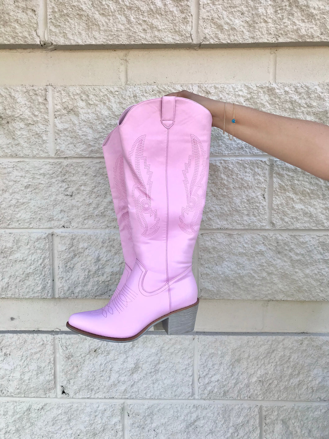 Light Pink Cowboy Boots
