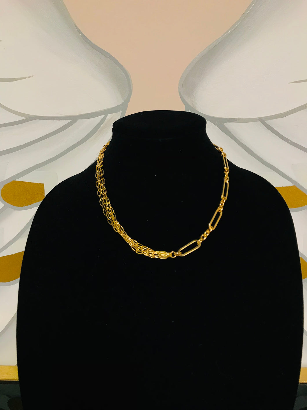 Multi Gold Chain Necklace