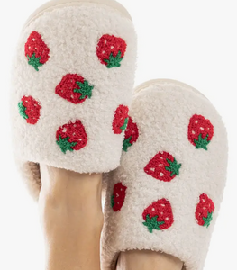 Strawberry Patch Slippers