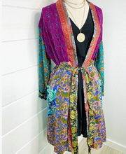 Load image into Gallery viewer, Patchwork Kimono