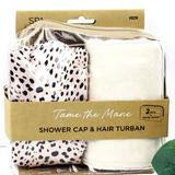 Tame the Mane Shower Cap & Hair Turban
